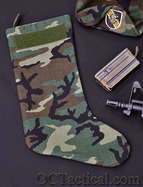 ERDL CAMO Christmas Stocking