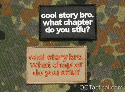Cool Story Bro Patch (Embroidered)