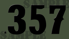 357 Ammo Can Magnet - Black Font - OC Tactical