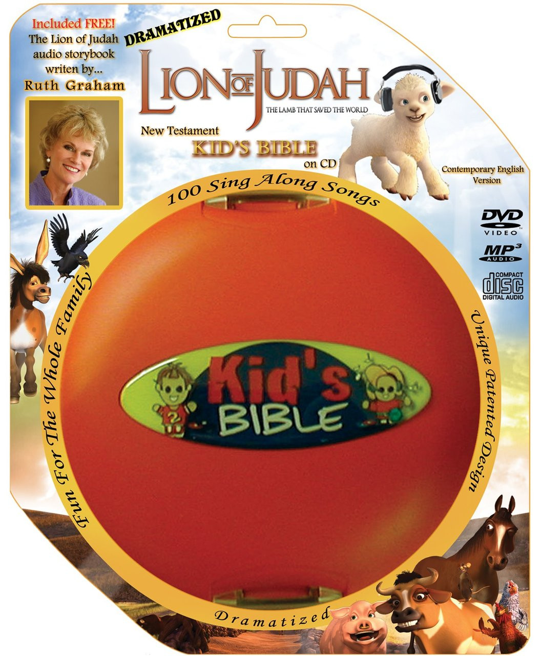 Lion of Judah Dramatized Kids Bible (CD) - Casscom Media