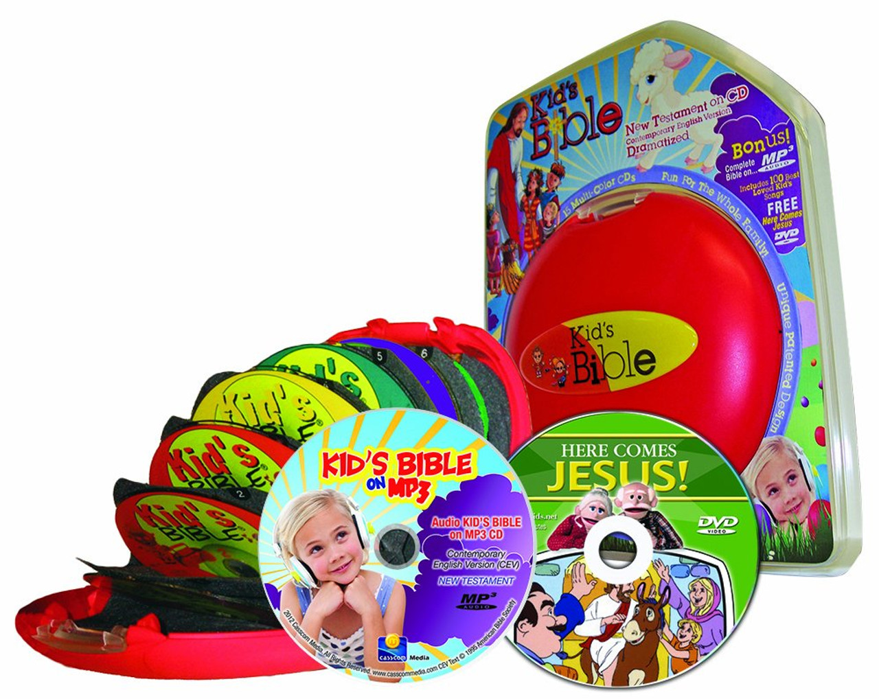 CEV Kid's Bible - Easter Edition (MP3/CD/DVD) Gift Set - Casscom Media