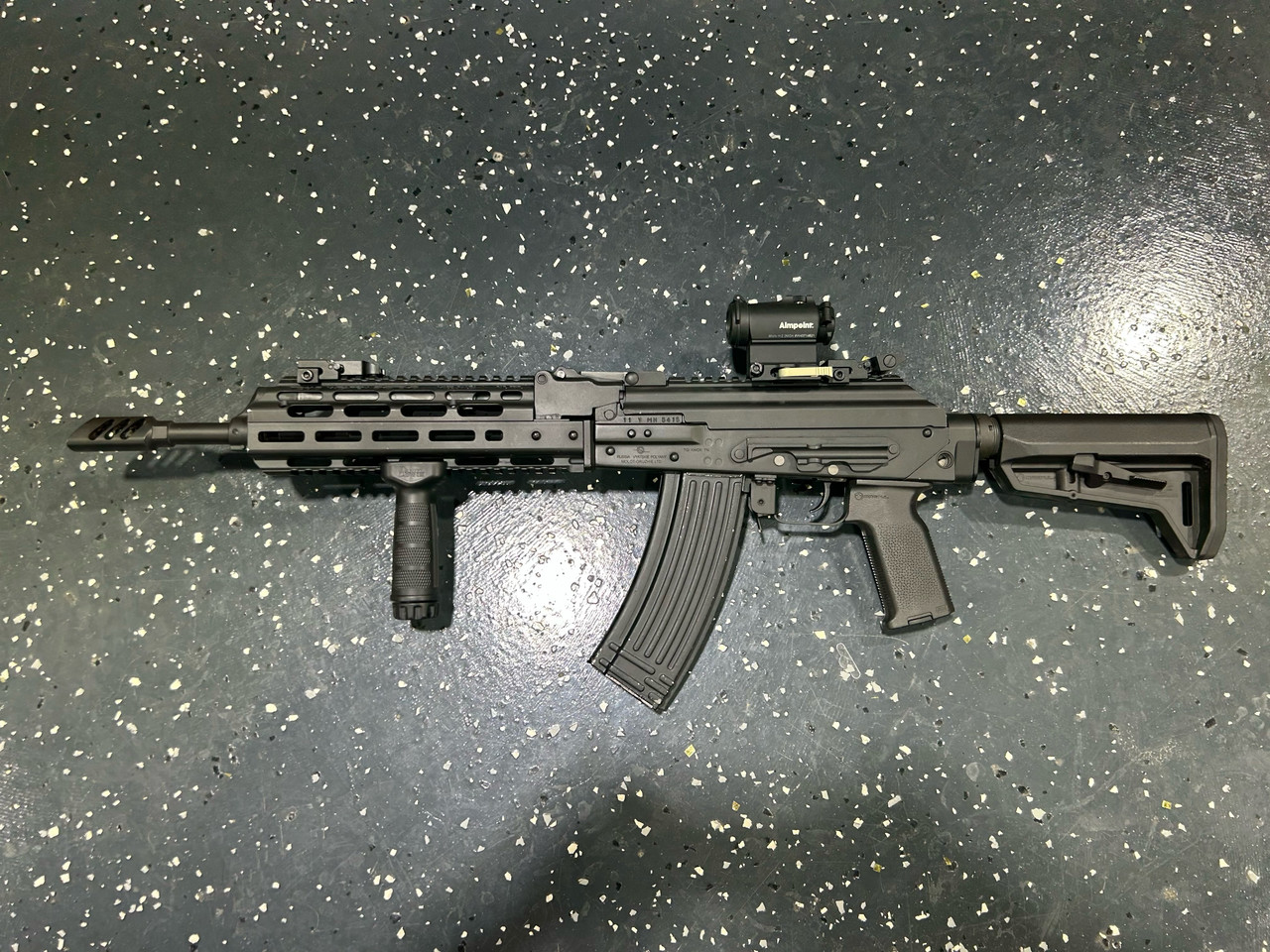 Russian Vepr 5.45x39 AK74 Custom Texas Weapons Systems With Aimpoint