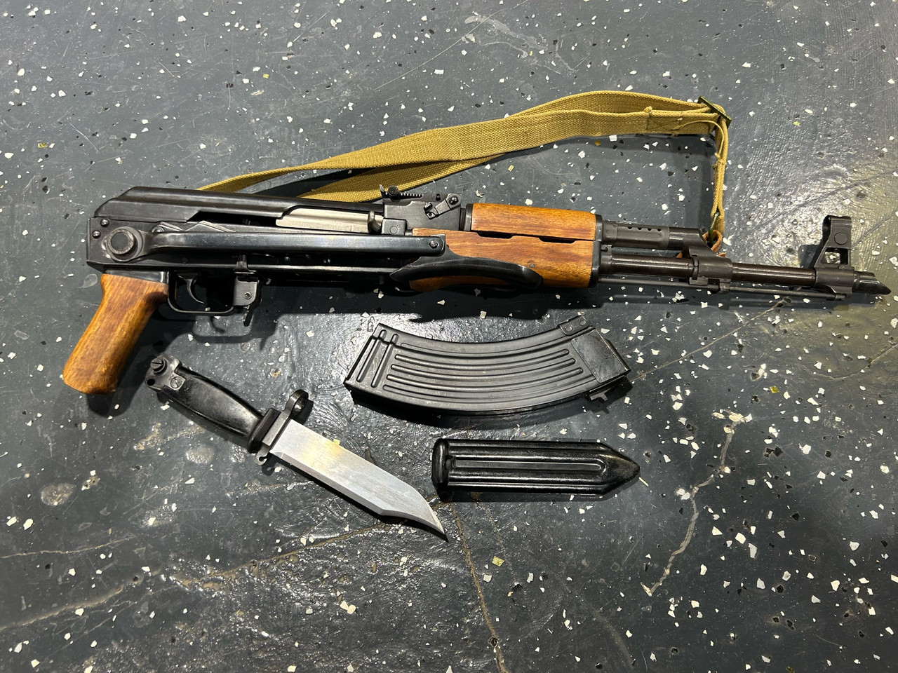 RARE Pre-ban Chinese GSAD Jing-An Underfolder AK-47 Like Polytech