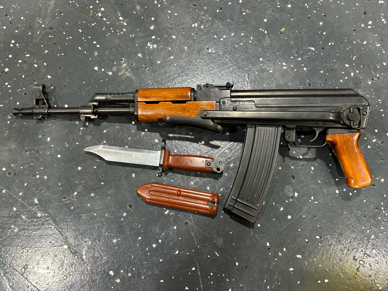 Pre-Ban Norinco 84S Chinese Underfolder AK-47 5.56 W Bayonet