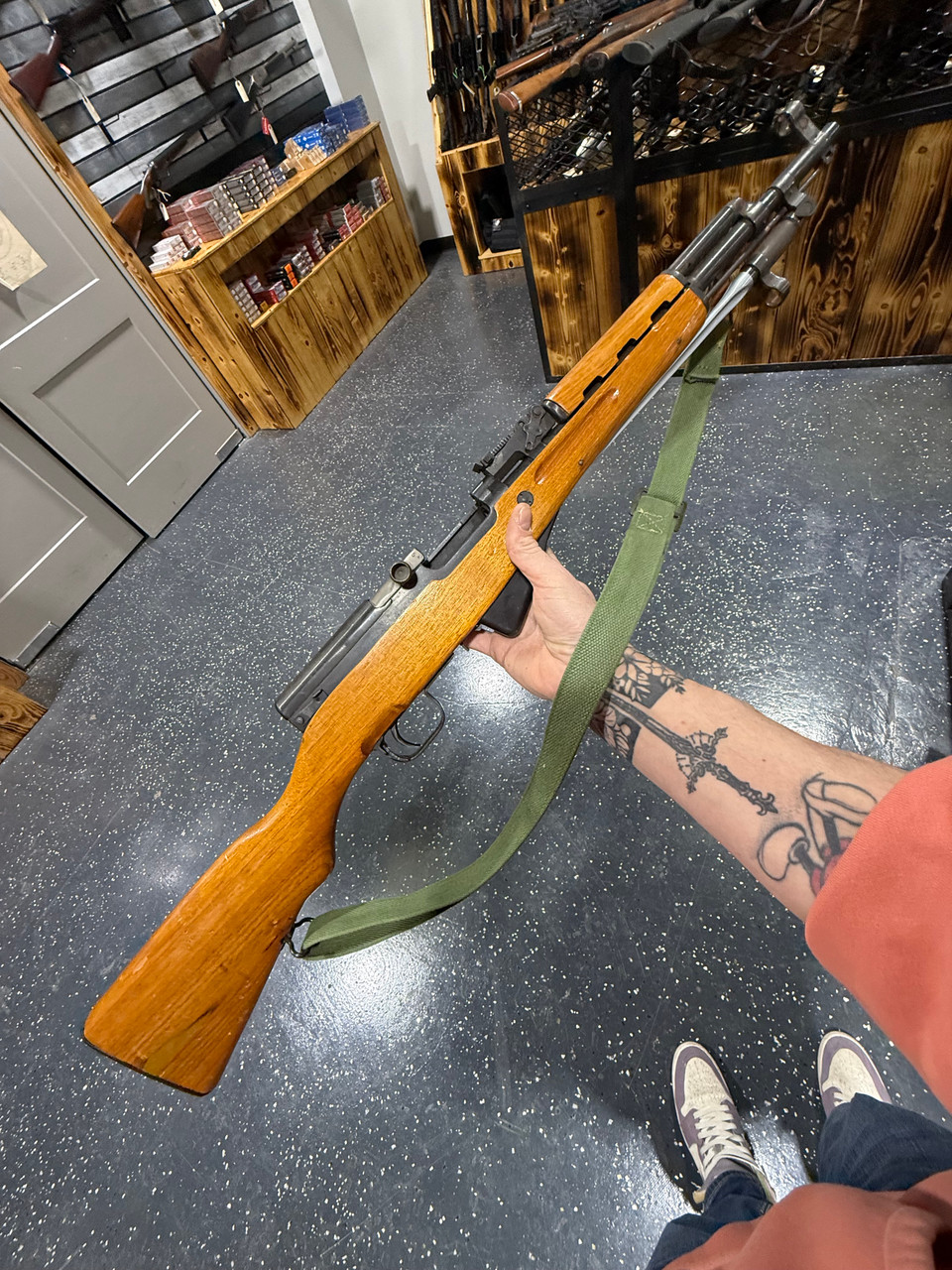 USED China Norinco Paratrooper SKS W Side Folding Stock 7.62x39