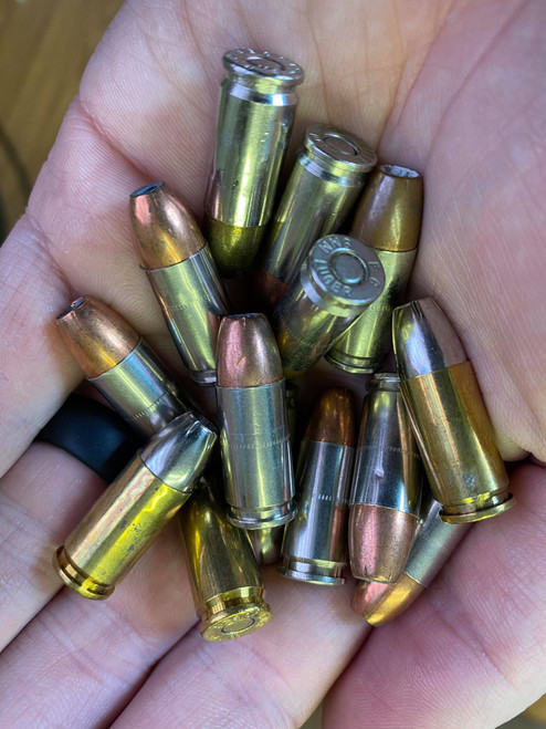 RANDOM ASSORTMENT - Law Enforcement Trade-In 9mm Luger Hollow Point Ammunition - 50RDS - READ THE DESCRIPTION