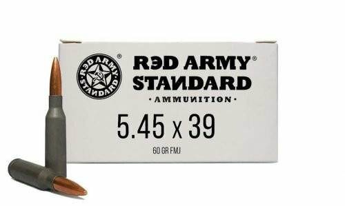 HALF CASE - Red Army Standard AM3372 Red Army Standard 5.45x39mm 60 gr Full Metal Jacket (FMJ) - 500rds