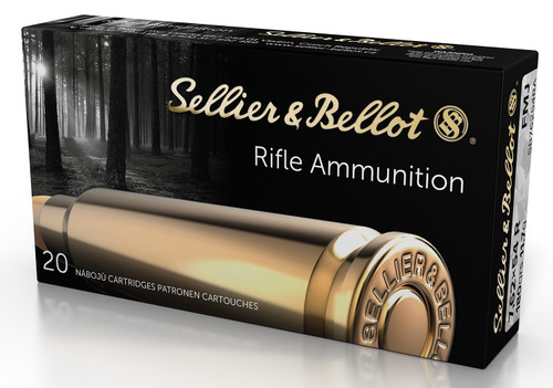 Sellier & Bellot SB76254RA Rifle 7.62x54mmR 180 gr Full Metal Jacket (FMJ) - 20rds