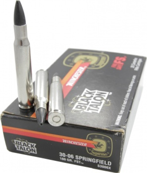 COLLECTIBLE - Black Talon .30-06 Springfield 180gr FST Ammo S3006X - 20 Rounds