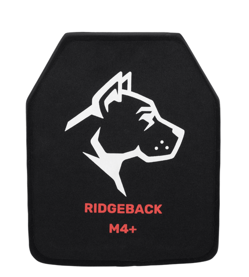 In Stock! (Free Shipping) - Guard Dog Body Armor RIDGEBACK MULTI HIT LEVEL IV+ MULTI CURVE WITH SPALL GUARD - ONE PLATE