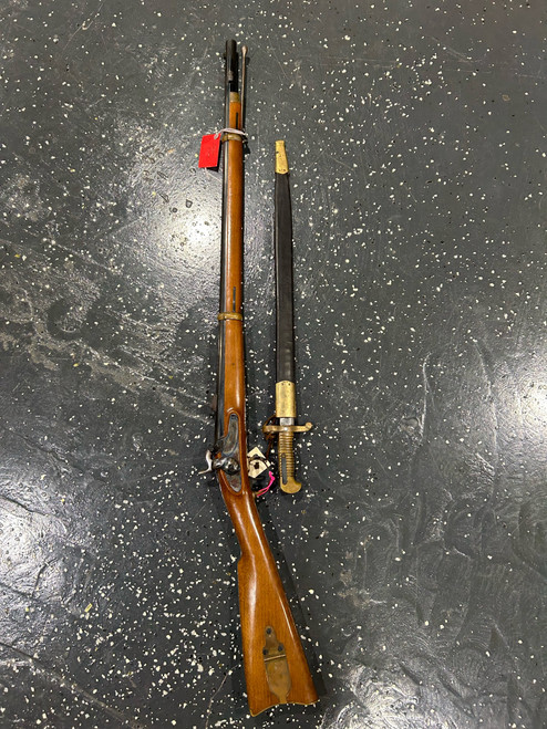 USED Zoli & Company Civil War Reproduction Zouave 58 Cal Black Powder Rifle