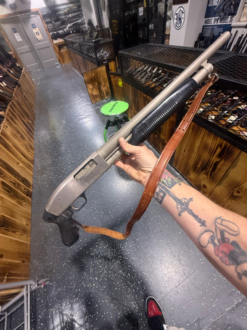 USED Mossberg 500 Marine Finish 12GA Pump Action Shotgun