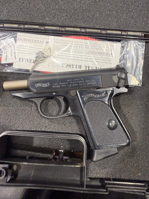 USED Walther Blued 380ACP PPK/S Semi Auto