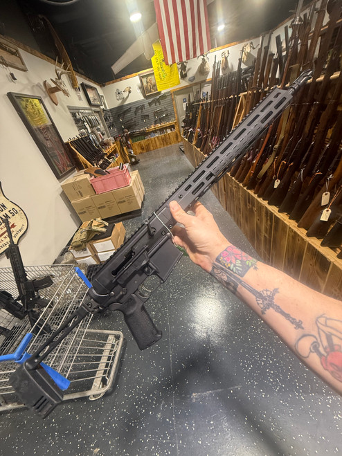 USED Anderson AR-15 5.56 W BRN-180 Side Charging upper