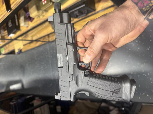 USED Springfield XDM-9 Tactical Threaded 9mm Semi Auto Pistol