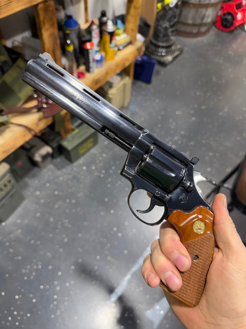 USED Colt Diamondback 38SPL 4" Blue - Nice Condition
