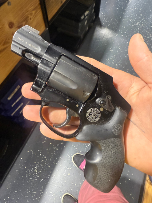 USED Smith & Wesson 340 Snub Nose Hammerless 357 Mag Revolver