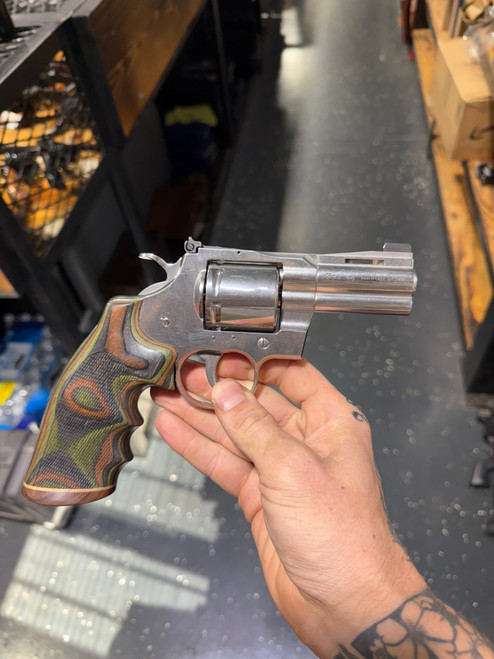 USED Colt Python Stainless 3" 357 Revolver