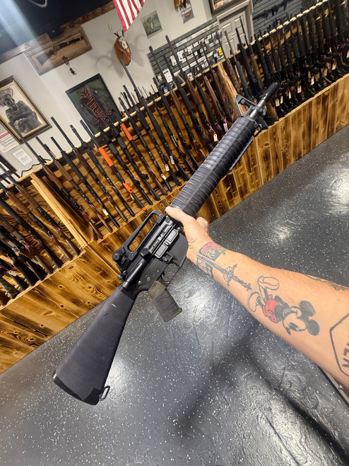 USED Olympic Arms AR-15 5.56 Semi Auto Rifle