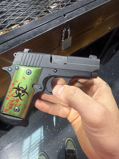 USED Sig Sauer P238 380ACP Zombie Edition
