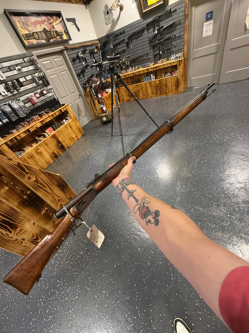 USED Swiss Model 1871 Vetterli Bolt Action 10.4MM Rifle