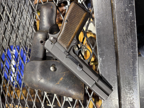 USED FNH Browning Hi Power Nazi Marked W Holster - Refinished