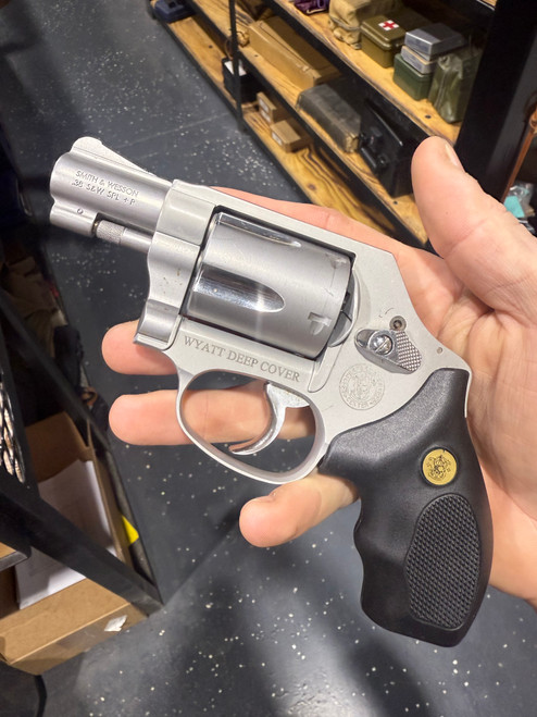 USED Smith & Wesson 637 38 Special Wyatt Deep Cover Gunsmoke Custom