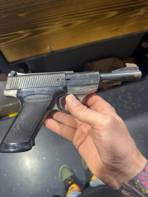 USED Browning 22 Target Pistol Semi Auto - No MAg