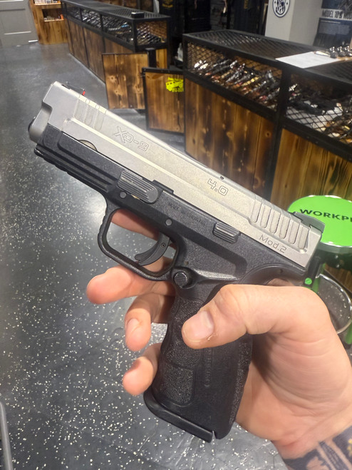 USED Springfield XD9 Mod 2 Two Tone Semi Auto Pistol