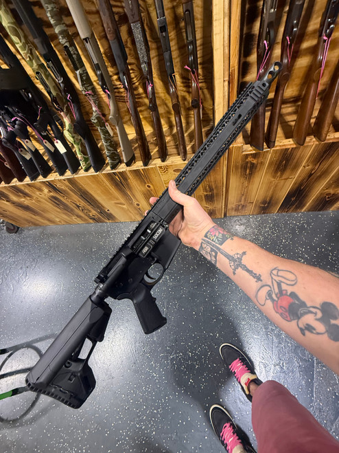 USED Anderson Lower W Black Rain Ordnance 458 Socom Upper