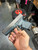 USED Glock 43 9mm Pistol Blue & Silver