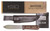 Ka-Bar BK62 Becker Kephart 5.13" Drop Point Plain 1095 Cro-Van Walnut Handle Fixed