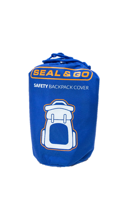 Seal & Go Backpack Cover Blue