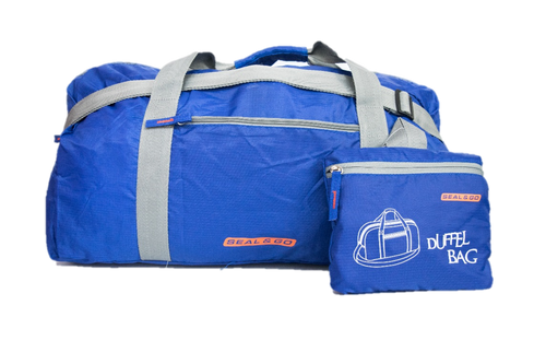 Seal & Go Foldable Duffle Blue