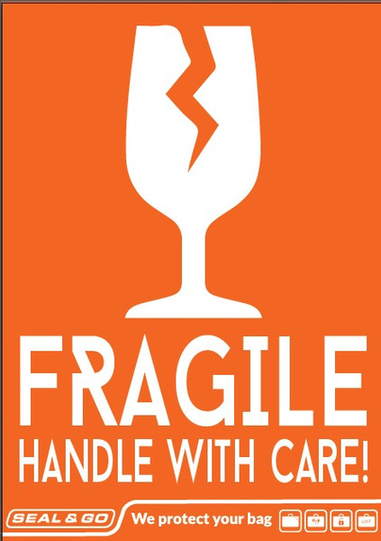 Seal & Go Fragile Sticker