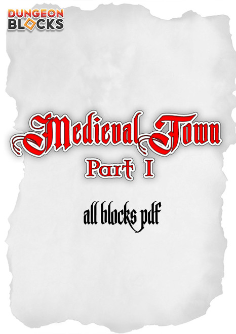 Dungeon Blocks Medieval Town Theme