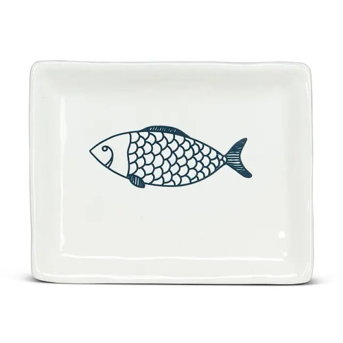 Small Modern Fish Plate