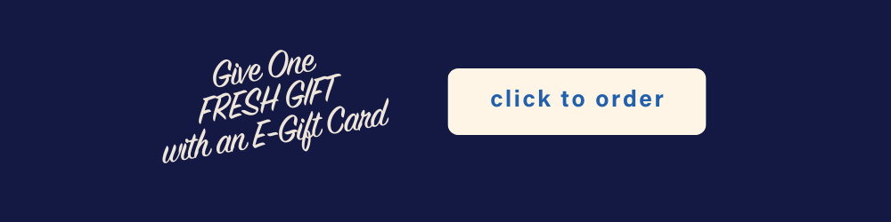 Order a Flanders Fish Market e-gift card and give the gift of fresh! 