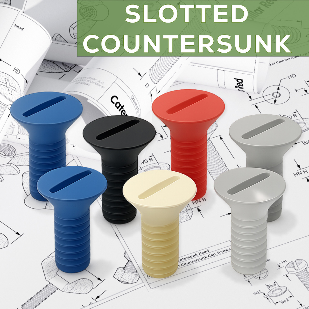 Slotted Countersunk Head