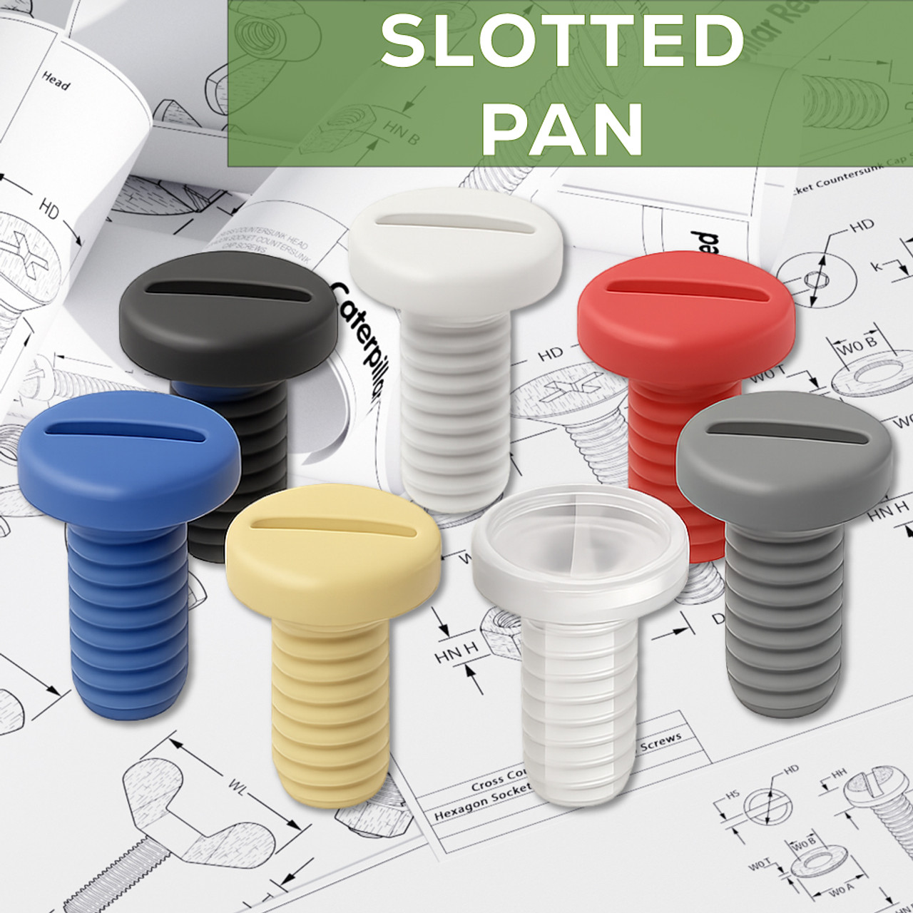 Slotted Pan Head