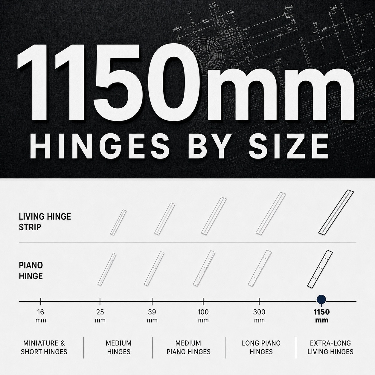 1150mm