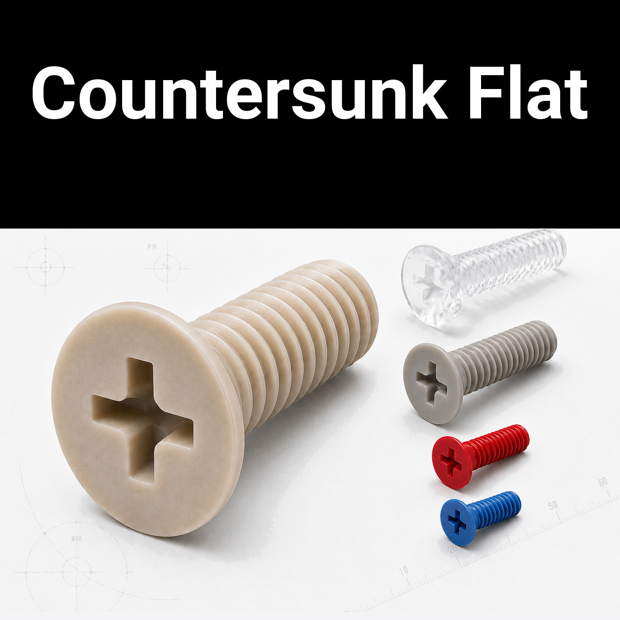 Countersunk Cross Head