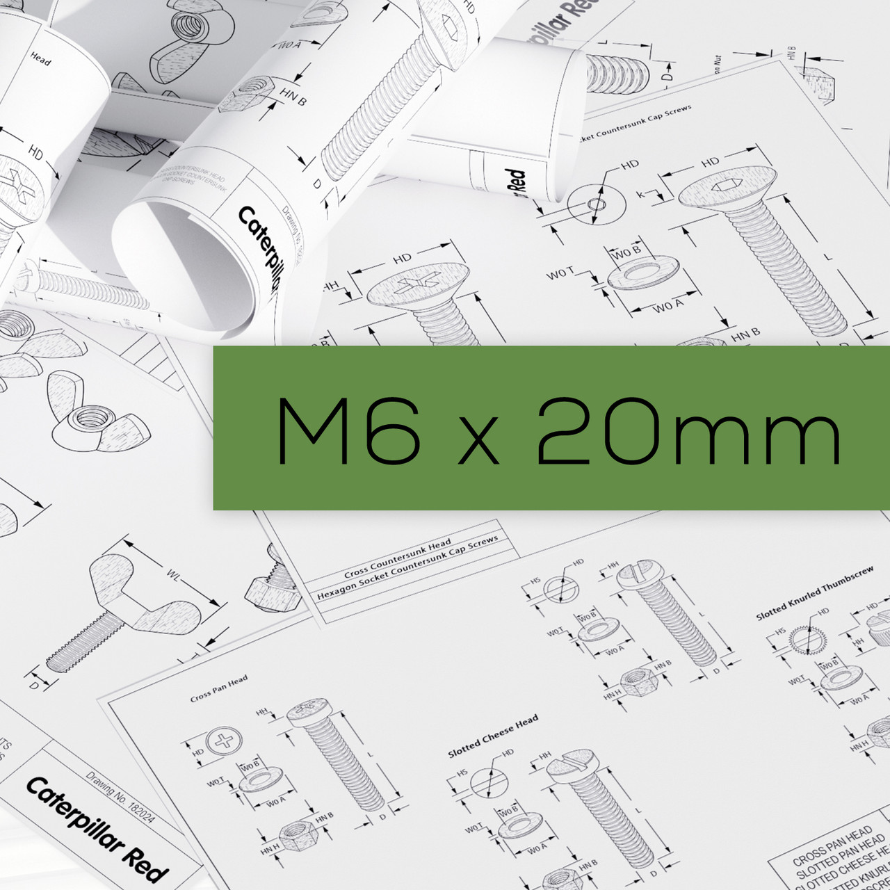 M6 x 20mm