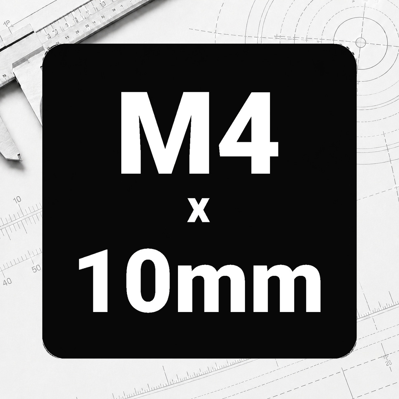M4 x 10mm