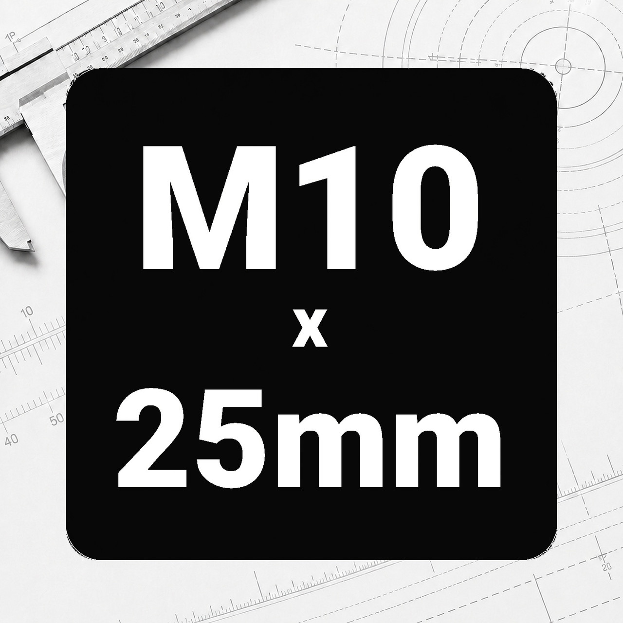 M10 x 25mm