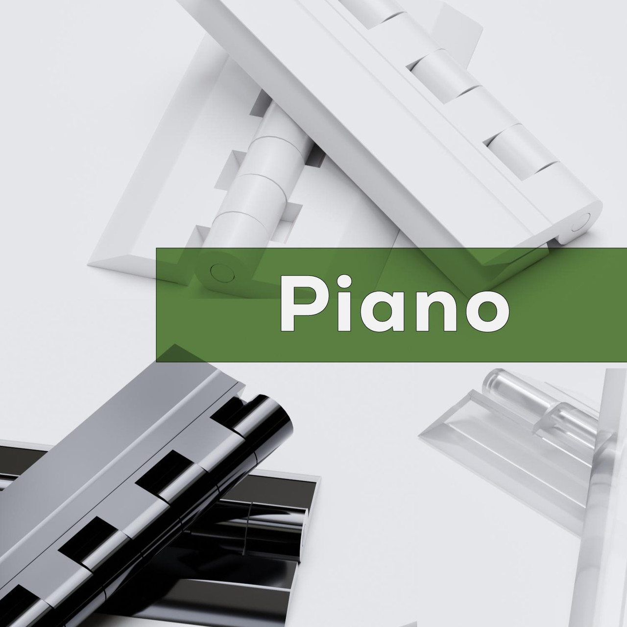 Piano Hinges - No Tape
