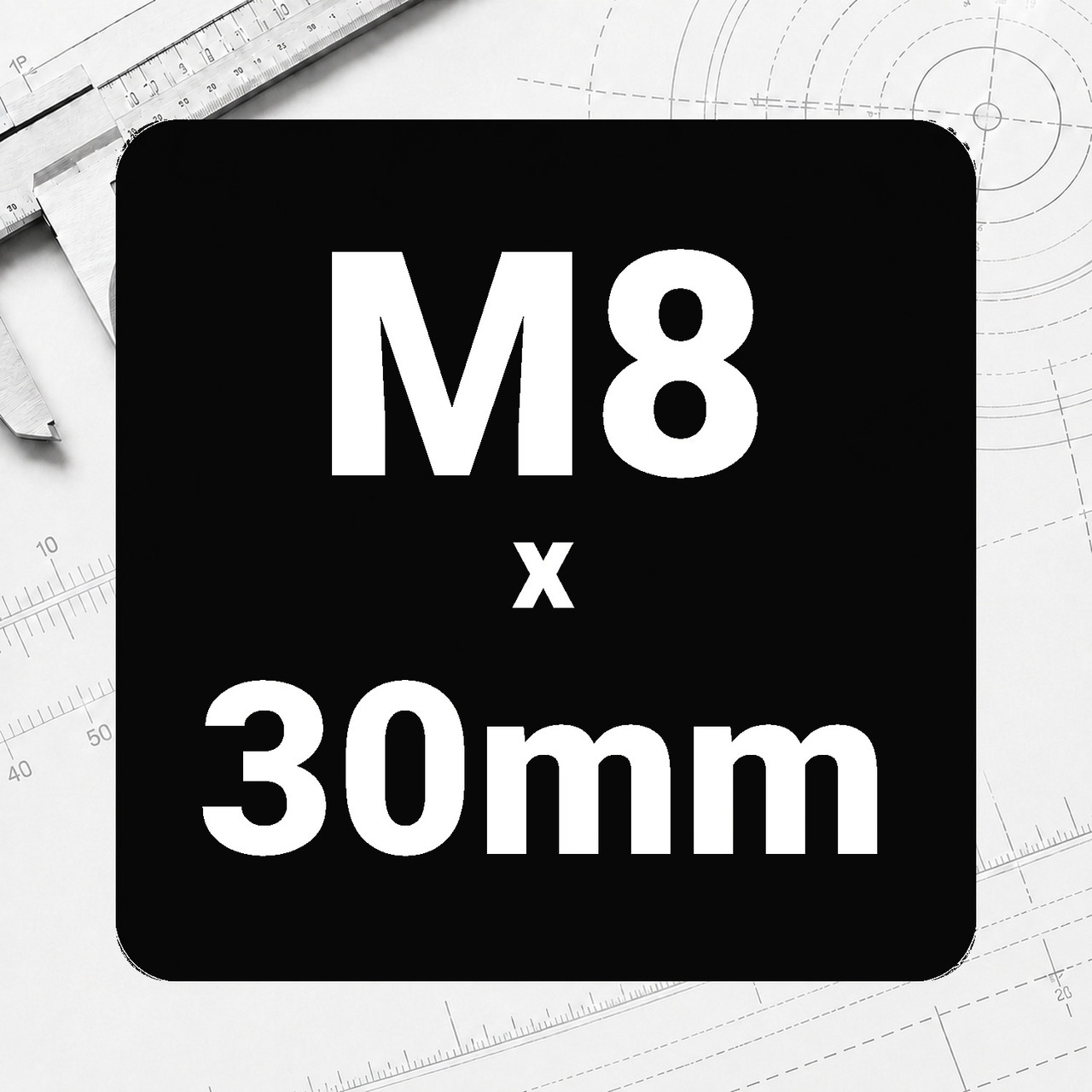 M8 x 30mm