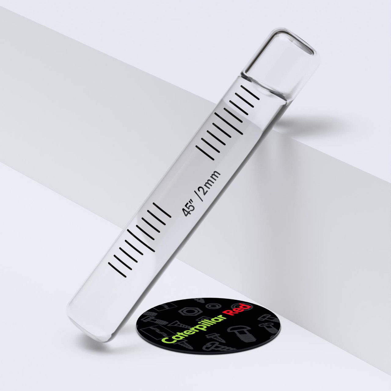 Replacement Level Glass Vial, Spirit Bubble, Accurate, No Nib, 35mm X