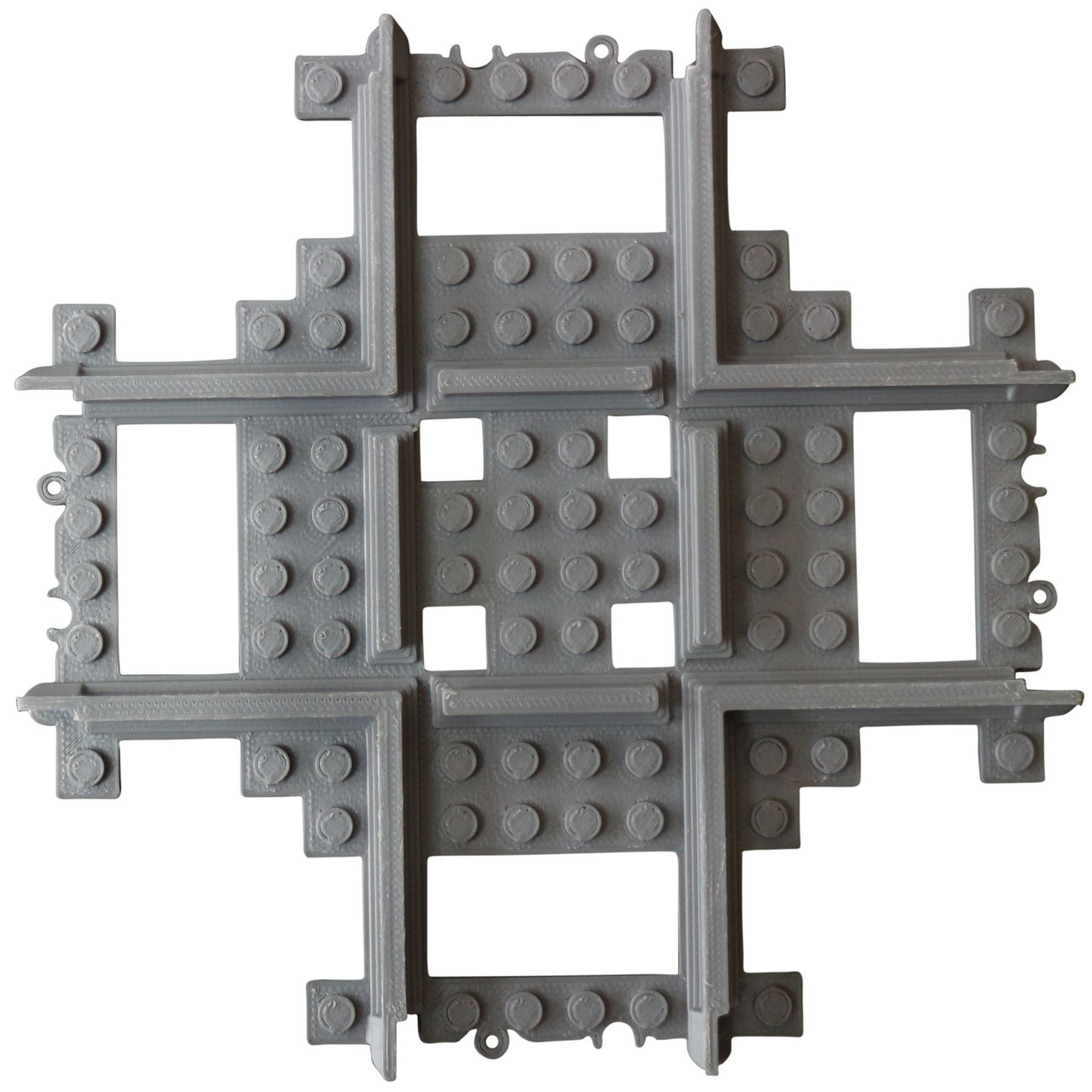 Lego Lot de 10 Rails Courbes 1/2 Trixbrix Impression 3D Compatible