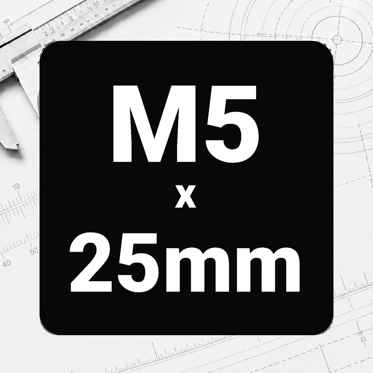 M5 x 25mm
